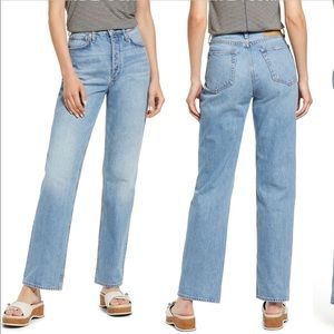 Rag & Bone Straight Leg Jeans